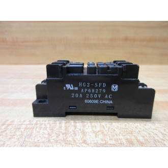 Matsushita HG2-SFD Relay Socket HG2SFD WOut Metal Retainers - New No Box