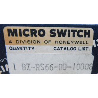 Micro Switch 1-BZ-RS66-DD-10008 Snap Switch 1BZRS66DD10008