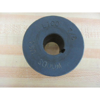 TB Wood's L100X78 Jaw Coupling Hub L10078 - New No Box