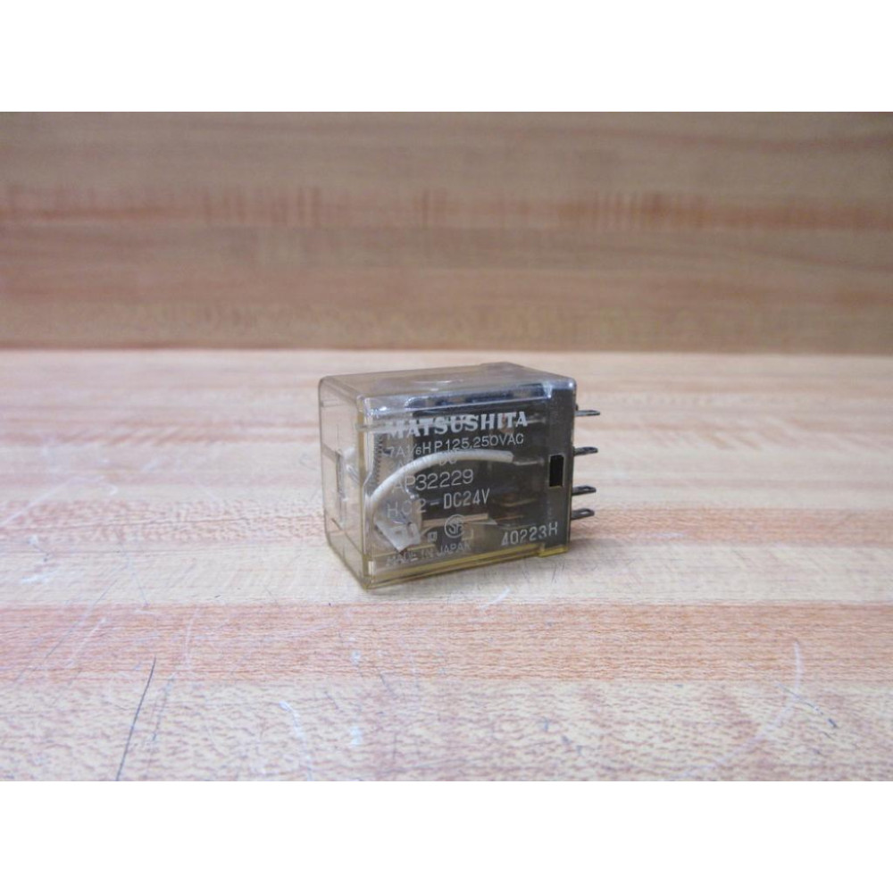Matsushita AP32229 Relay HC2-DC24V HC2-24VDC - Used