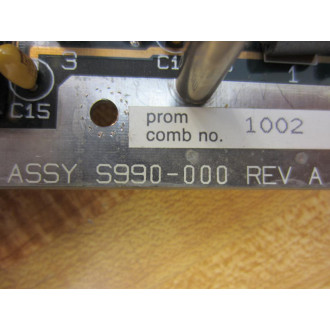 Modicon AS-S990-005 Circuit Board S990-000 - Parts Only