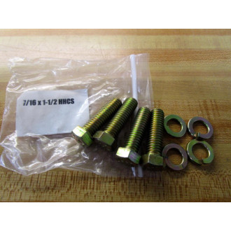 Anchor Fluid Power OR2-222B20 Hex Head Cap Screw Set HH 716 X 1.50 (Pack of 32)