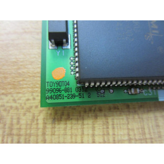 Allen Bradley A40851-239-51 Circuit Board A4085123951 2 Non-Refundable - Parts Only