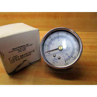 Bond Fluidaire 18-013-209 Pressure Gauge 102D204F