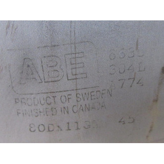 ABE 6635 Buttweld 45° Elbow - New No Box