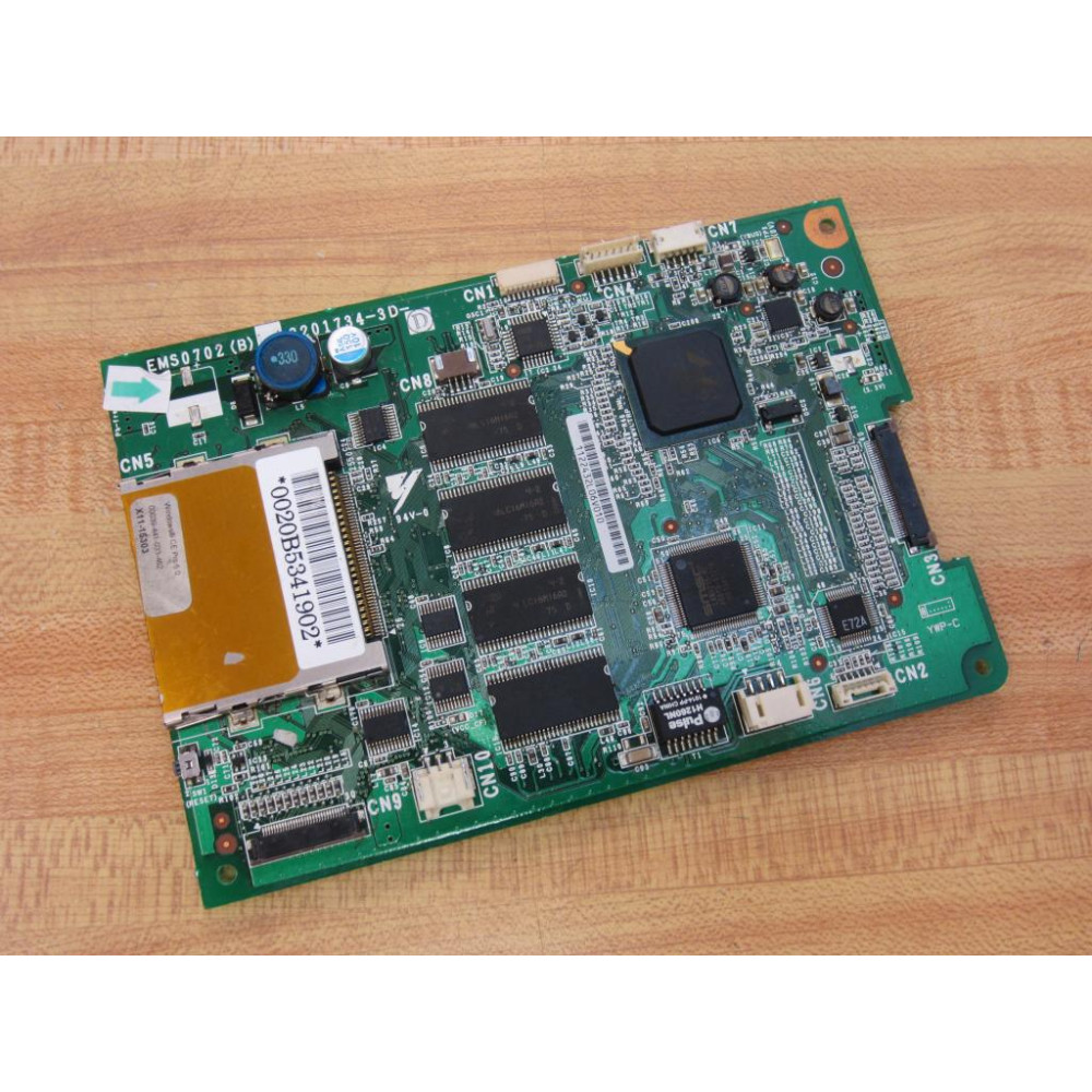 Yaskawa 2201734-3D-D Circuit Board EBS0702 - Parts Only Yaskawa 2201734-3D-D Circuit Board EBS0702 - Parts Only