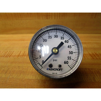 Ashcroft 20W1005PH 01B 60 Pressure Gauge 20W1005PH01B60