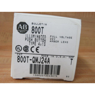 Allen Bradley 800T-QMJ24A Push Button 800TQMJ24A