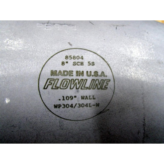 Flowline 85804 Pipe Fitting WP304-304L-W - New No Box