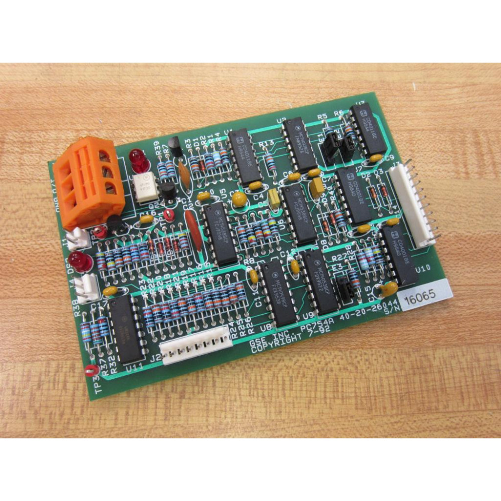 GSE PC754A Circuit Board 40-20-16044 - Used