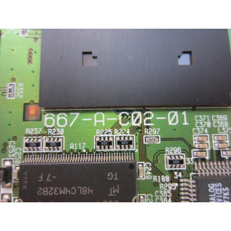 Keyence 667-A-C02-01 Circuit Board 667AC0201 - Used