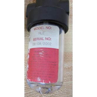 Coilhose Pneumatics ML2 Mini Lubricator WO Male Thread - Used Coilhose Pneumatics ML2 Mini Lubricator WO Male Thread - Used