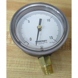 Ashcroft 25-1490-A-02L-15IW Gauge 251490A02L15IW