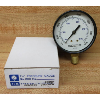 H.O. Trerice Co D069204 Pressure Gauge