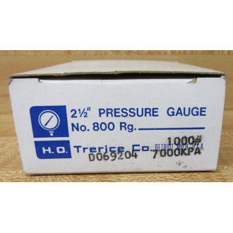H.O. Trerice Co D069204 Pressure Gauge