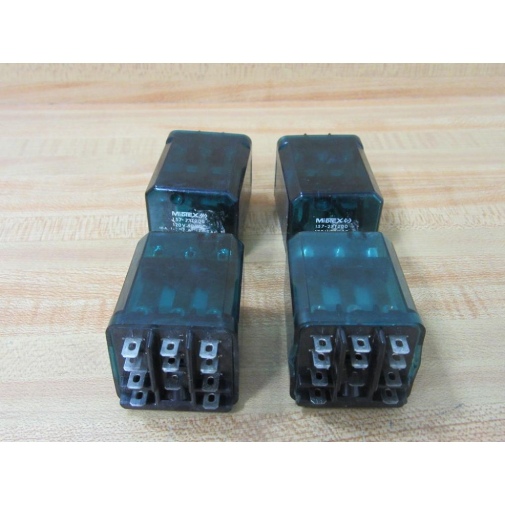 Midtex 157-23T200-120V Relay 15723T200120V (Pack of 2) - Used