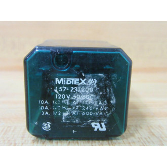 Midtex 157-23T200-120V Relay 15723T200120V (Pack of 2) - Used
