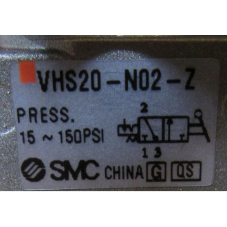 SMC VHS20-N02-Z Hand Valve VHS20N02Z