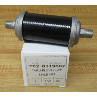 Alwitco 0319002 Thru-Flow Muffler