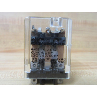 Potter & Brumfield KU-4695-1-120V Relay KU46951120V (Pack of 2) - Used