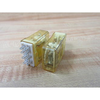 IDEC RY2S-U-AC120V Relay RY2S-U-120V AC 3A 110VAC (Pack of 2) - New No Box