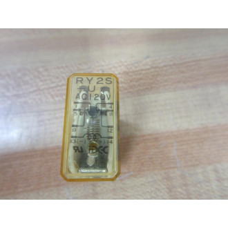 IDEC RY2S-U-AC120V Relay RY2S-U-120V AC 3A 110VAC (Pack of 2) - New No Box