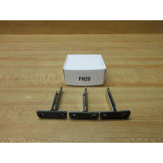 Cutler Hammer Westinghouse FH20 Overload Heater 177C524G20 WO Screws (Pack of 3)
