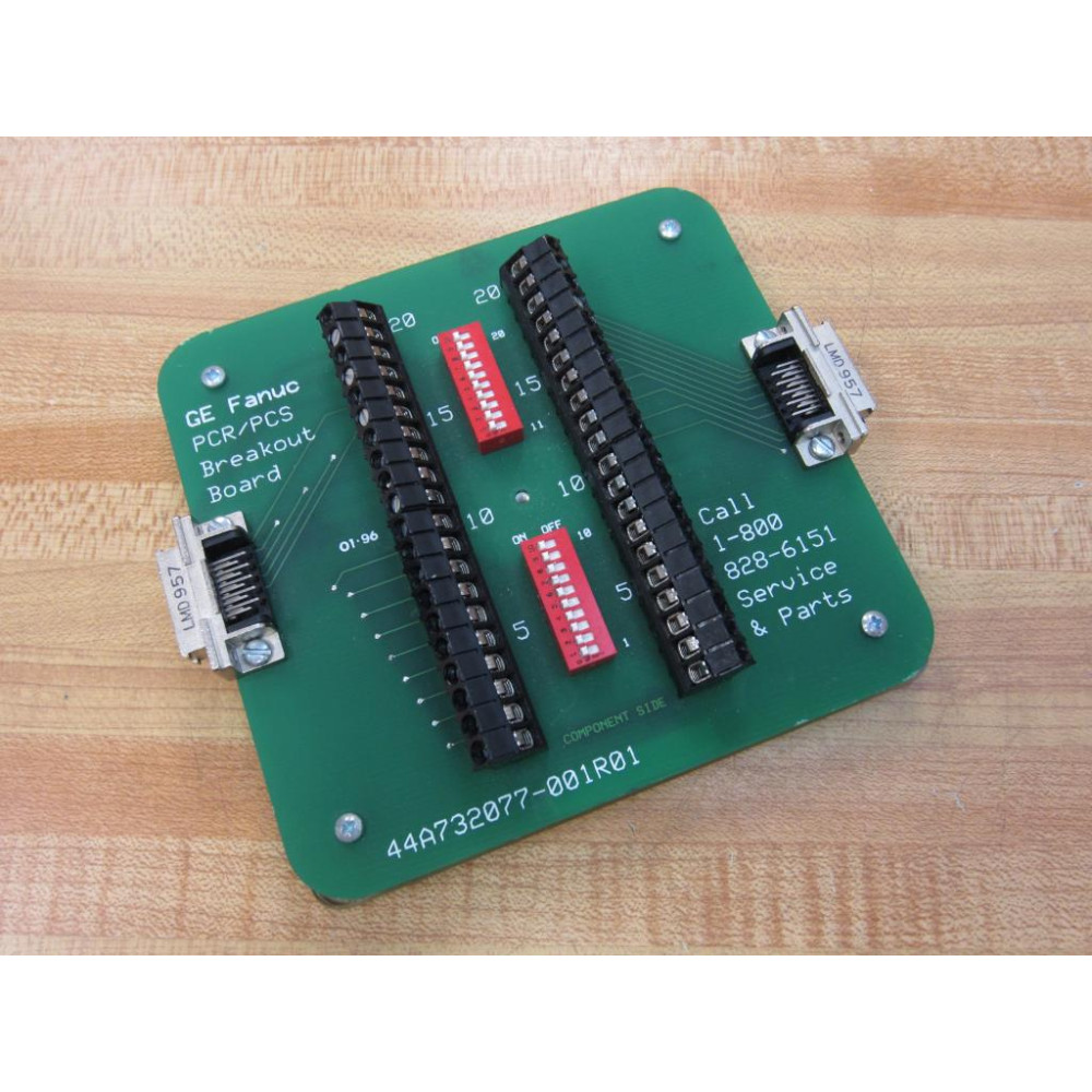 GEFanuc 44A732077-001R01 PCRPCS Breakout Board - New No Box GEFanuc 44A732077-001R01 PCRPCS Breakout Board - New No Box