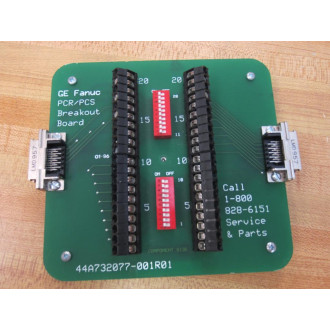GEFanuc 44A732077-001R01 PCRPCS Breakout Board - New No Box