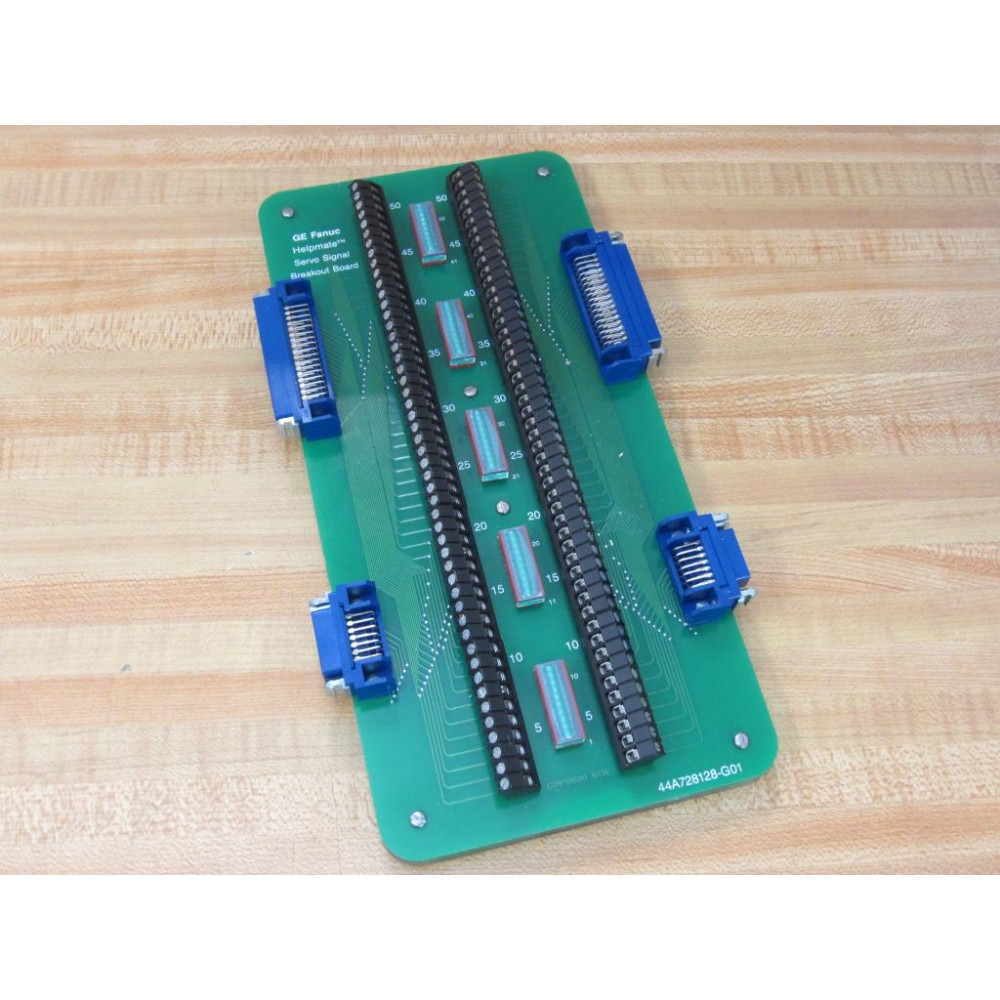 GEFanuc 44A728128-G01 Breakout Board - New No Box GEFanuc 44A728128-G01 Breakout Board - New No Box