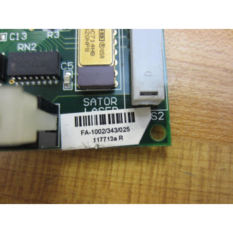 Sator Laser 107015 Circuit Board TriRec 1.2 - Used