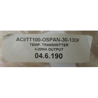 ACI TT100-O Temperature Transmitter TT100O Housing Only W Crack
