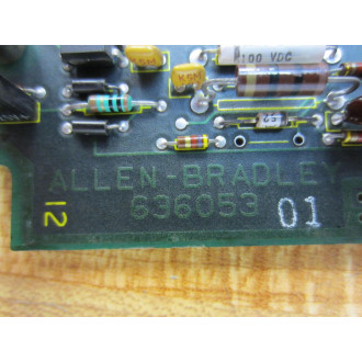 Allen Bradley 636053 Circuit Board 636053 01 Rev.4 - Used