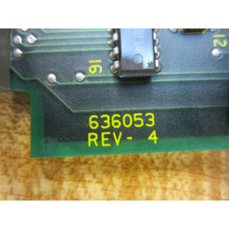 Allen Bradley 636053 Circuit Board 636053 01 Rev.4 - Used