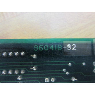 Allen Bradley 96041932 PC Board 960418 96736835 - Used
