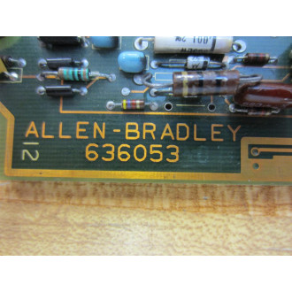 Allen Bradley 636053 Circuit Board 636053 01 Rev.E4 - Used
