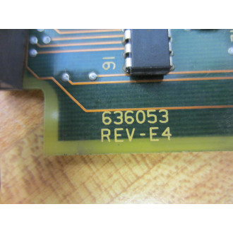Allen Bradley 636053 Circuit Board 636053 01 Rev.E4 - Used