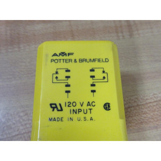 AMF Potter & Brumfield CUA-41-70005 Relay CUA-41-70005-120V AC - Used AMF Potter & Brumfield CUA-41-70005 Relay CUA-41-70005-120V AC - Used