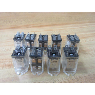 Omron LY2F-110120V AC Relay LY2F-110-120VAC (Pack of 9) - Used