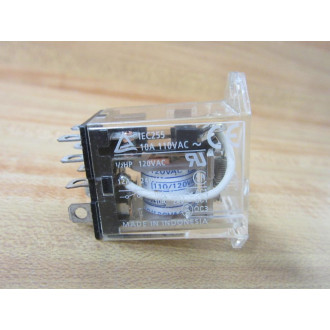 Omron LY2F-110120V AC Relay LY2F-110-120VAC (Pack of 9) - Used