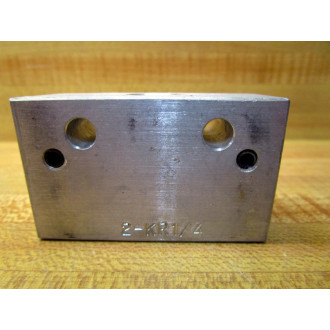 Hoffman 2KR14 Shuttle Valve 2KR14 Chipped Edge - Used