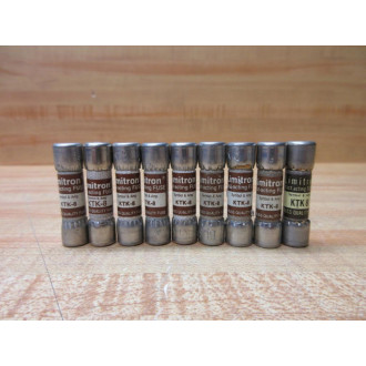 Buss KTK-8 Bussmann Fuse Cross Ref 6F133 (Pack of 9) - New No Box