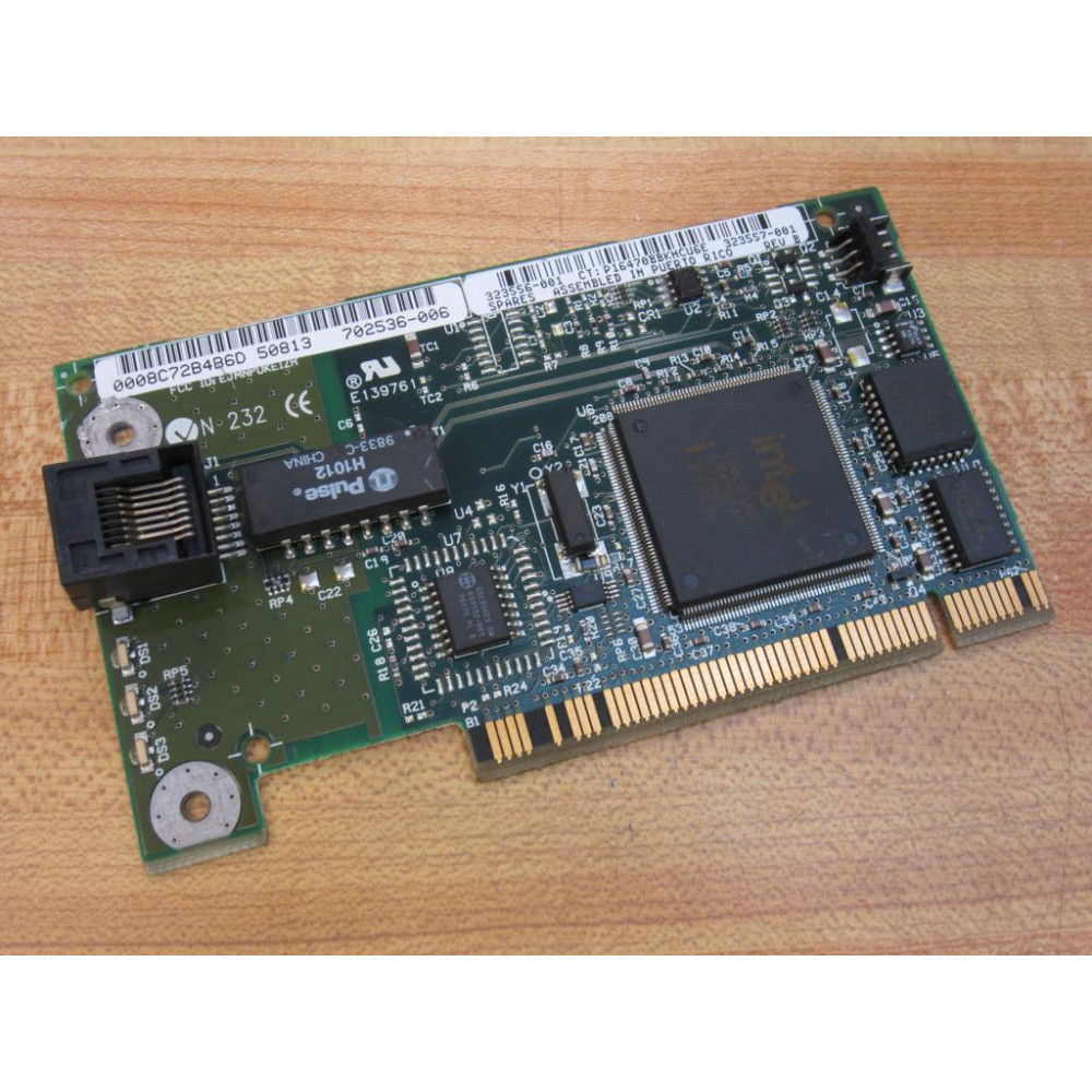 Compaq 713739-001 713739001 NC3121 Fast Ethernet Card WO PCI Adapter Bar - Used Compaq 713739-001 713739001 NC3121 Fast Ethernet Card WO PCI Adapter Bar - Used