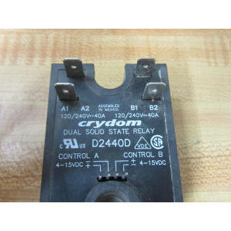 Crydom D2440D Dual Solid State Relay - New No Box