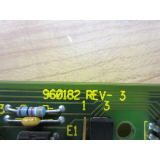 Allen Bradley 960182 Circuit Board Rev.3 - Used