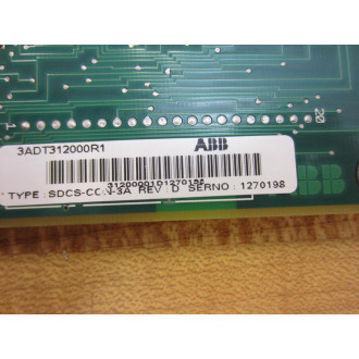 ABB 3ADT312000R1 Circuit Board SDCS-CON-3A - Used