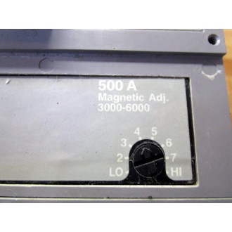 Siemens LD63F600 Circuit Breaker LD63F600L - Used