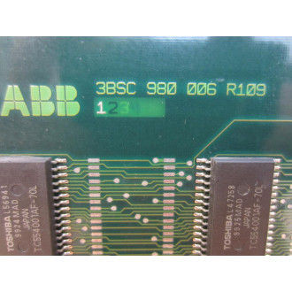 ABB 3BSC980006R109 DSQC323 E Memory Bd 3HAB5956-1 3HAB5956-1 PR:04 - Used