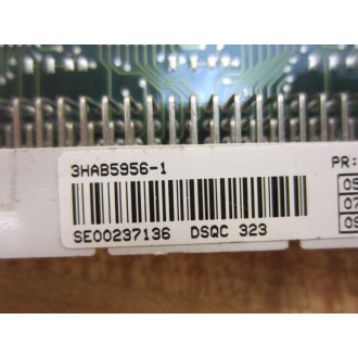 ABB 3BSC980006R109 DSQC323 E Memory Bd 3HAB5956-1 3HAB5956-1 PR:04 - Used