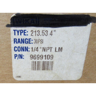 Wika 9699109 Gauge